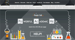 Desktop Screenshot of essays-lab.com